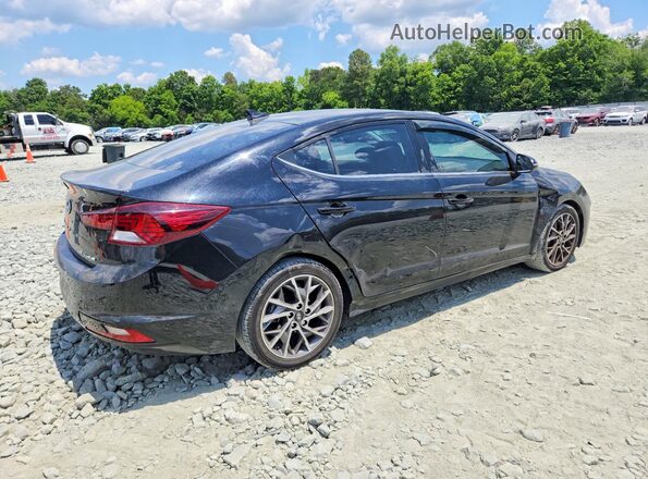 5NPD84LF4LH595685 2020 HYUNDAI ELANTRA Black Rear right