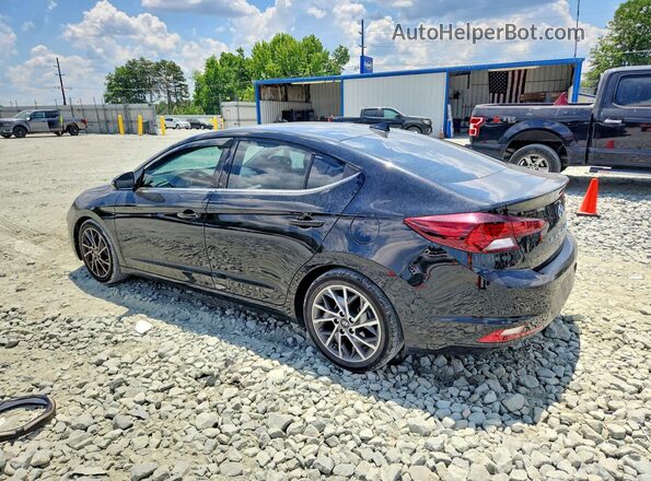 5NPD84LF4LH595685 2020 HYUNDAI ELANTRA Black Rear left