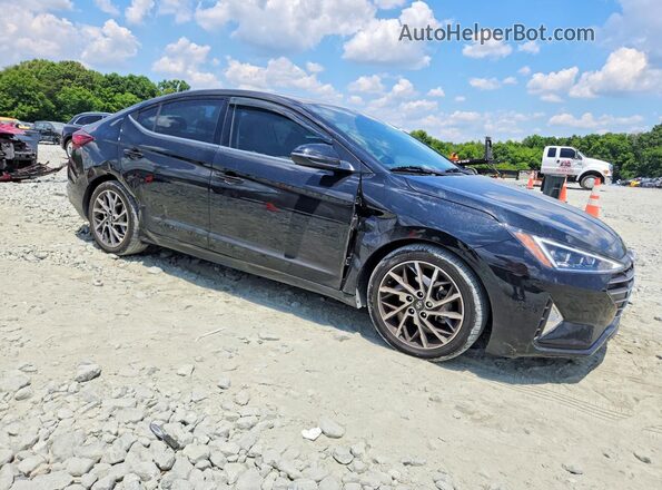 5NPD84LF4LH595685 2020 HYUNDAI ELANTRA Black Front right