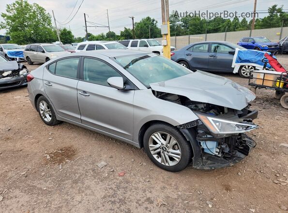 5NPD84LF4LH600447 2020 HYUNDAI ELANTRA Gray Առջևի աջ