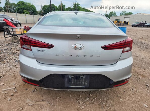 5NPD84LF4LH600447 2020 HYUNDAI ELANTRA Gray Հետևի տեսք