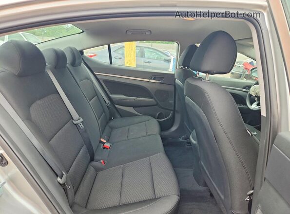 5NPD84LF4LH600447 2020 HYUNDAI ELANTRA Gray Հետևի նստատեղերի տեսք