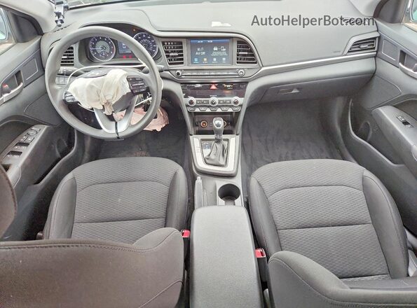 5NPD84LF4LH600447 2020 HYUNDAI ELANTRA Gray Առջևի վահանակի տեսք