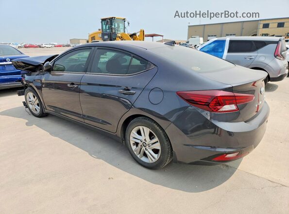 5NPD84LF4LH604482 2020 HYUNDAI ELANTRA Gray Հետևի ձախ