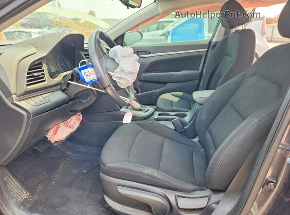 5NPD84LF4LH604482 2020 HYUNDAI ELANTRA Gray Սալոնի դիմացի տեսք