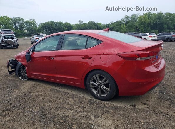 5NPD84LF5HH003623 2017 HYUNDAI ELANTRA Red Հետևի ձախ