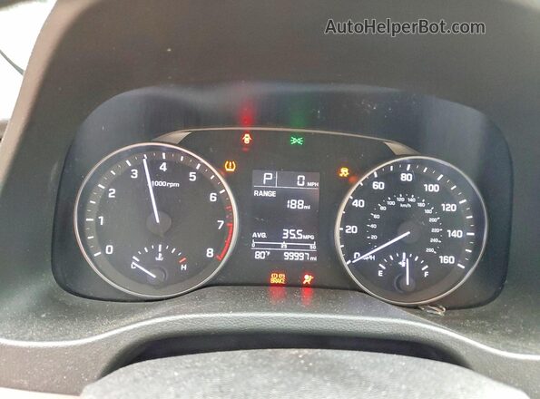 5NPD84LF5HH003623 2017 HYUNDAI ELANTRA Red Սարքավորումների վահանակի տեսք