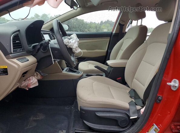 5NPD84LF5HH003623 2017 HYUNDAI ELANTRA Red Սալոնի դիմացի տեսք