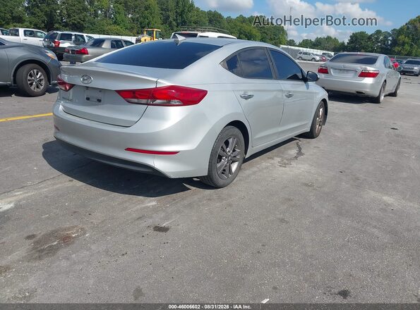 5NPD84LF5HH004318 2017 HYUNDAI ELANTRA Silver Задня права чверть