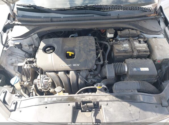 5NPD84LF5HH004318 2017 HYUNDAI ELANTRA Silver Вид ззаду