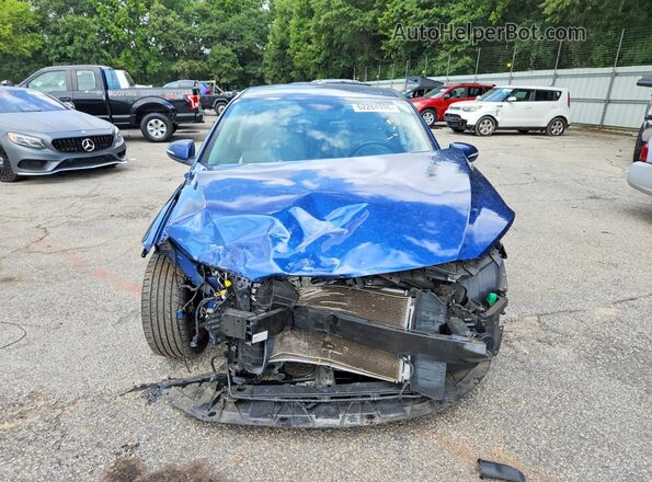 5NPD84LF5HH008837 2017 HYUNDAI ELANTRA Blue Front view