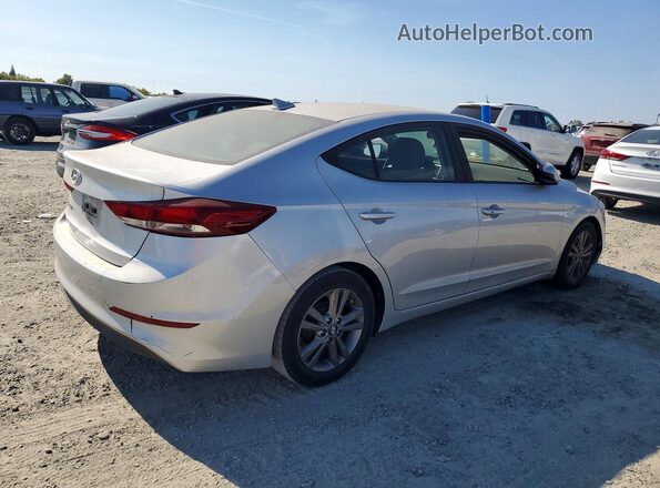 5NPD84LF5HH012581 2017 HYUNDAI ELANTRA Silver უკანა მარჯვენა