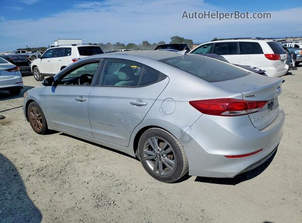 5NPD84LF5HH012581 2017 HYUNDAI ELANTRA Silver უკანა მარცხენა