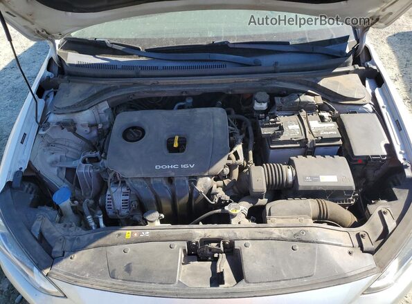 5NPD84LF5HH012581 2017 HYUNDAI ELANTRA Silver უკანა სალონის ხედი