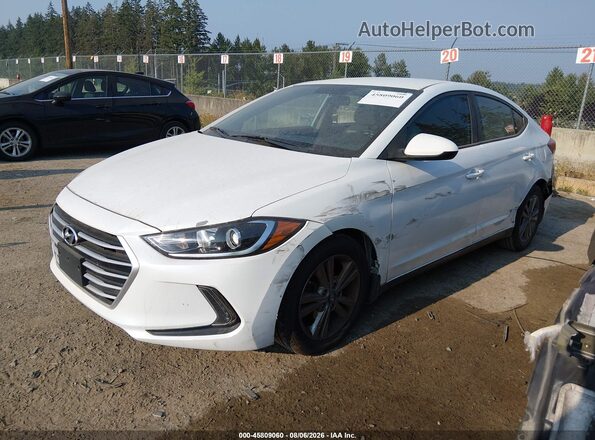 5NPD84LF5HH015772 2017 HYUNDAI ELANTRA White Front left
