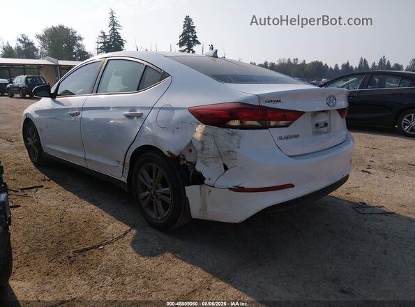 5NPD84LF5HH015772 2017 HYUNDAI ELANTRA White Rear left