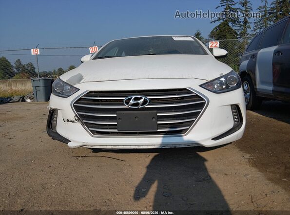 5NPD84LF5HH015772 2017 HYUNDAI ELANTRA White Instrument cluster view