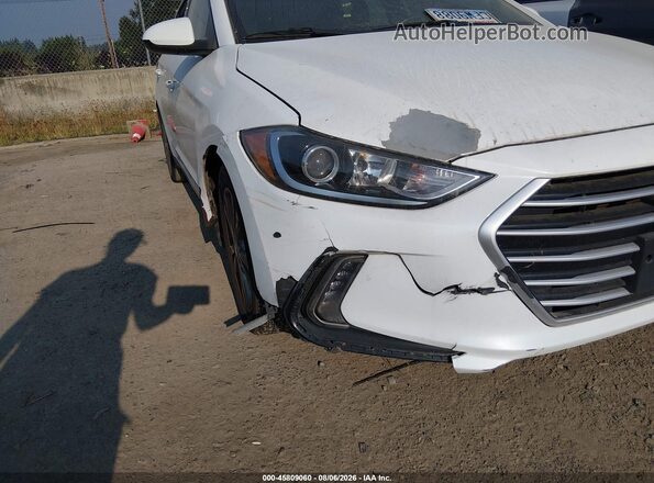 5NPD84LF5HH015772 2017 HYUNDAI ELANTRA White 