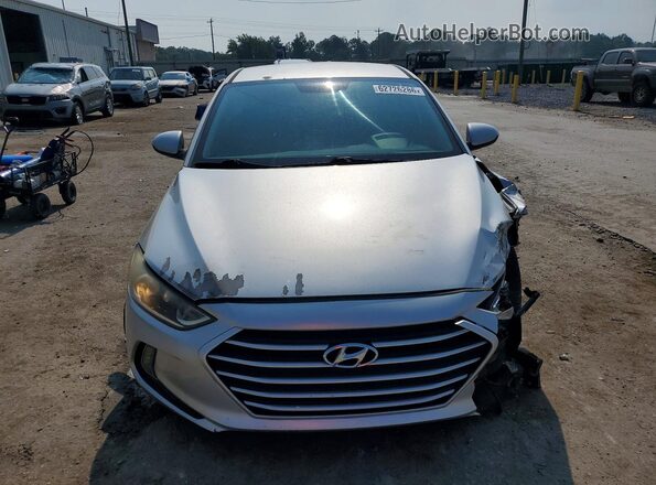 5NPD84LF5HH035634 2017 HYUNDAI ELANTRA Silver Widok z przodu