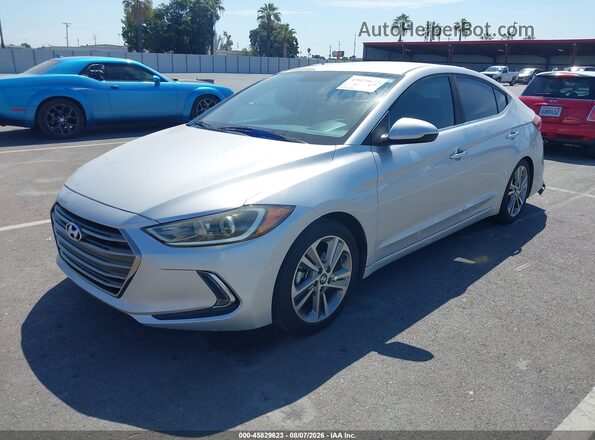 5NPD84LF5HH038310 2017 HYUNDAI ELANTRA Silver Front left