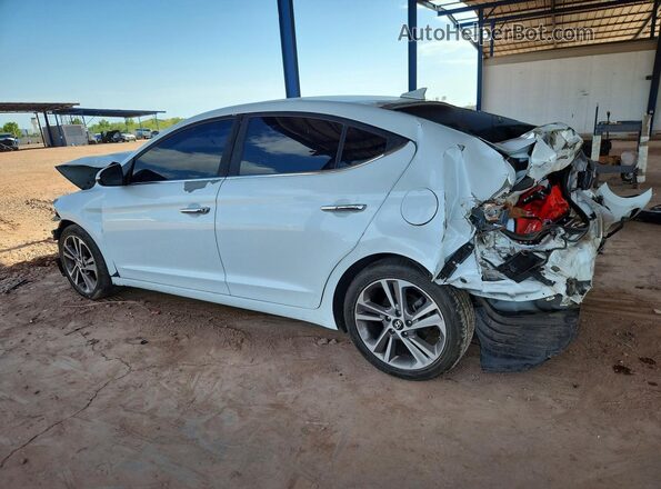 5NPD84LF5HH040249 2017 HYUNDAI ELANTRA White Tył lewy