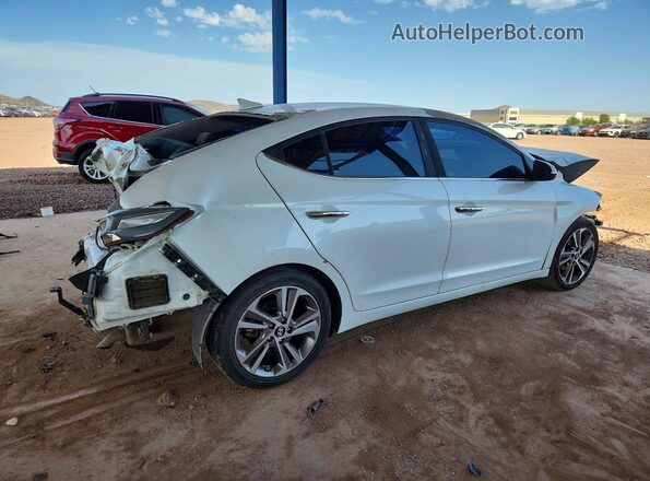 5NPD84LF5HH040249 2017 HYUNDAI ELANTRA White Tył prawy