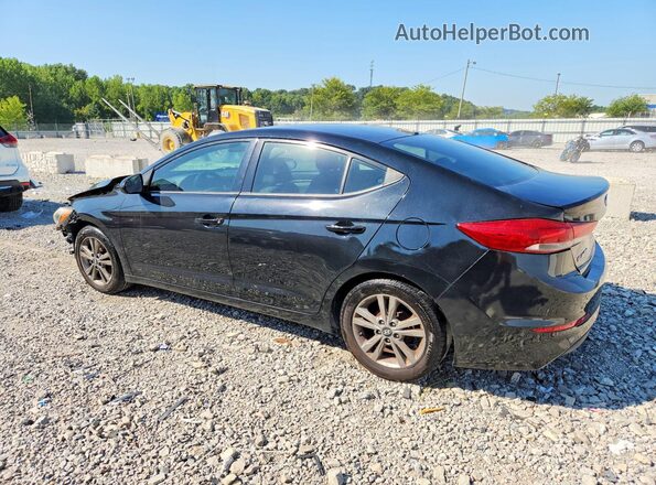 5NPD84LF5HH048111 2017 HYUNDAI ELANTRA Black Rear left
