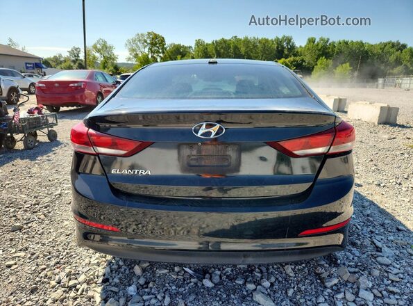 5NPD84LF5HH048111 2017 HYUNDAI ELANTRA Black Rear view
