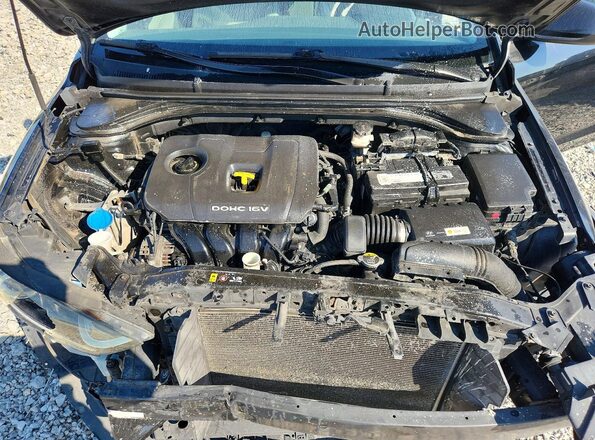5NPD84LF5HH048111 2017 HYUNDAI ELANTRA Black Rear interior view