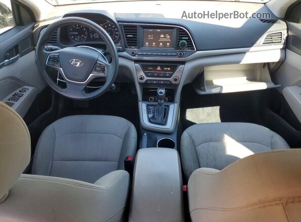 5NPD84LF5HH050019 2017 HYUNDAI ELANTRA Black Vista del salpicadero