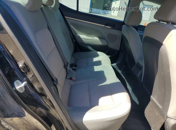 5NPD84LF5HH050019 2017 HYUNDAI ELANTRA Black Vista de los asientos traseros