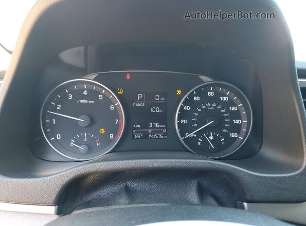 5NPD84LF5HH050019 2017 HYUNDAI ELANTRA Black Vista del cuadro de instrumentos