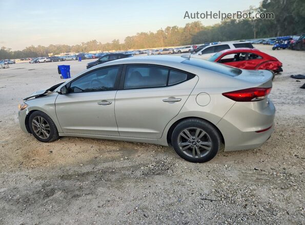 5NPD84LF5HH056743 2017 HYUNDAI ELANTRA Silver Հետևի ձախ