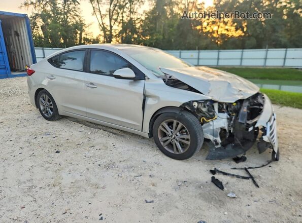 5NPD84LF5HH056743 2017 HYUNDAI ELANTRA Silver Առջևի աջ