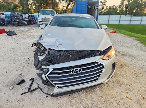 5NPD84LF5HH056743 2017 HYUNDAI ELANTRA Silver Դիմացի տեսք