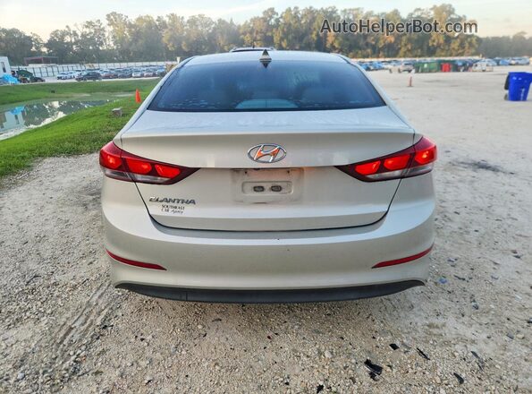 5NPD84LF5HH056743 2017 HYUNDAI ELANTRA Silver Հետևի տեսք
