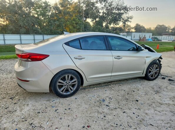 5NPD84LF5HH056743 2017 HYUNDAI ELANTRA Silver Հետևի աջ