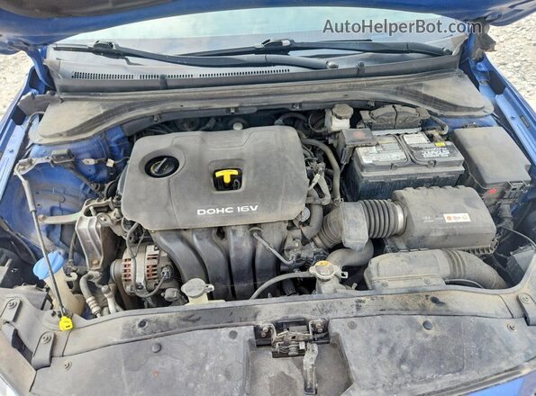 5NPD84LF5HH064759 2017 HYUNDAI ELANTRA Blue უკანა სალონის ხედი