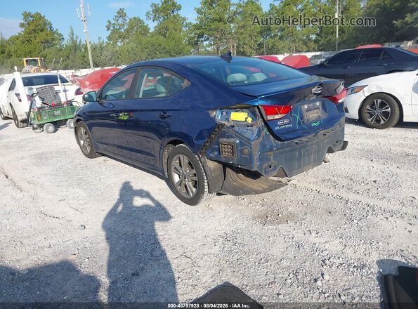 5NPD84LF5HH066768 2017 HYUNDAI ELANTRA Blue Rear left