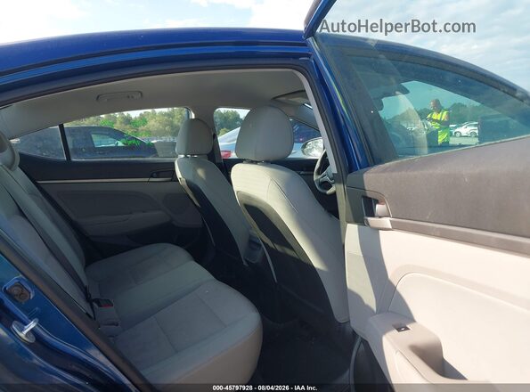 5NPD84LF5HH066768 2017 HYUNDAI ELANTRA Blue VIN sticker view