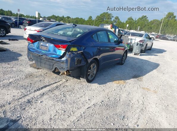 5NPD84LF5HH066768 2017 HYUNDAI ELANTRA Blue Rear right