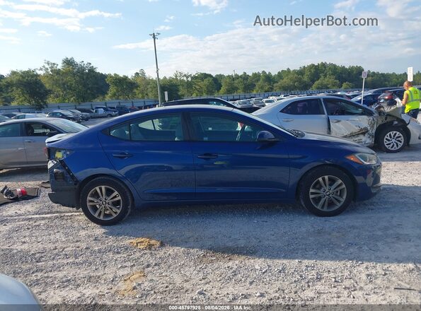 5NPD84LF5HH066768 2017 HYUNDAI ELANTRA Blue 360 interior view