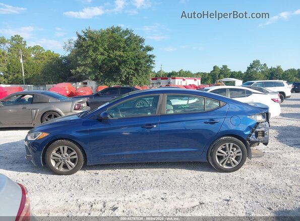 5NPD84LF5HH066768 2017 HYUNDAI ELANTRA Blue 