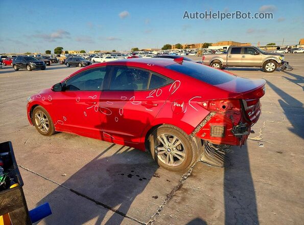5NPD84LF5HH067225 2017 HYUNDAI ELANTRA Красный Задняя левая четверть