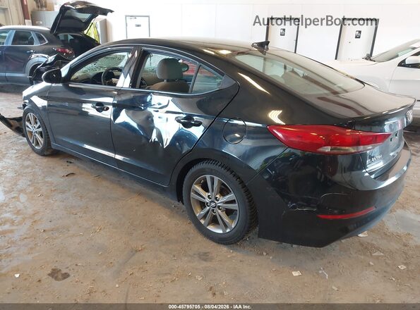 5NPD84LF5HH097356 2017 HYUNDAI ELANTRA Black უკანა მარცხენა