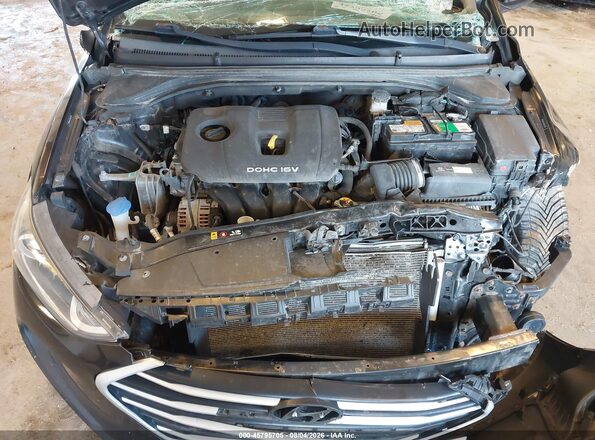 5NPD84LF5HH097356 2017 HYUNDAI ELANTRA Black უკანა ხედი
