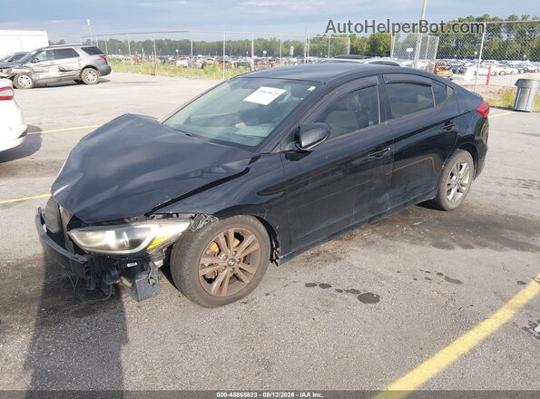 5NPD84LF5HH118903 2017 HYUNDAI ELANTRA Black Передня ліва чверть