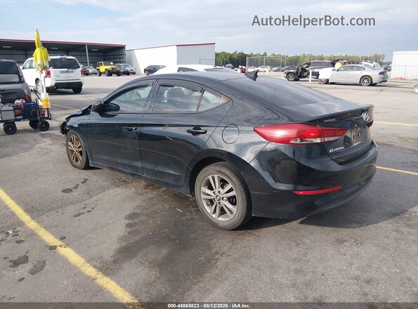 5NPD84LF5HH118903 2017 HYUNDAI ELANTRA Black Задня ліва чверть