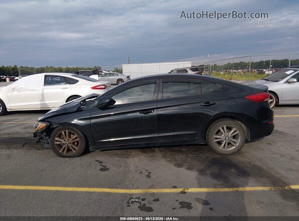 5NPD84LF5HH118903 2017 HYUNDAI ELANTRA Black Панорамний вид салону 360°