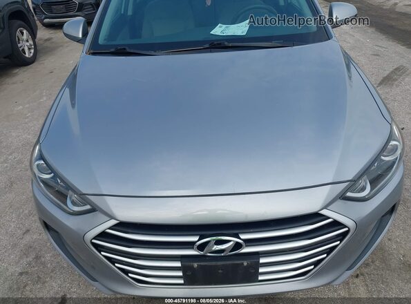 5NPD84LF5HH122269 2017 HYUNDAI ELANTRA Silver Դիմացի տեսք